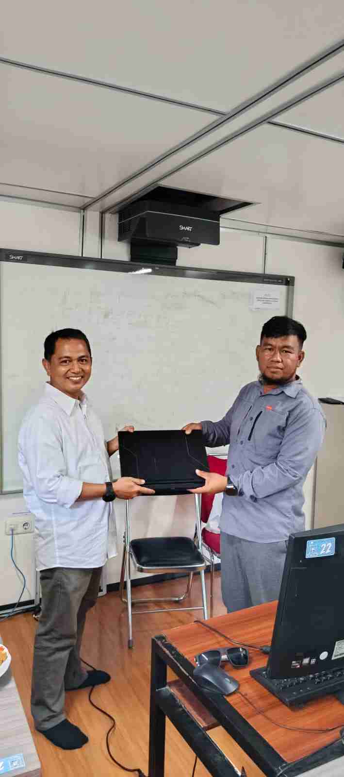 Serah Terima Jabatan Kepala UPA TIK Universitas Sulawesi Barat