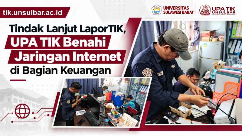 UPA TIK Tindak Lanjuti Kendala Server Perpustakaan